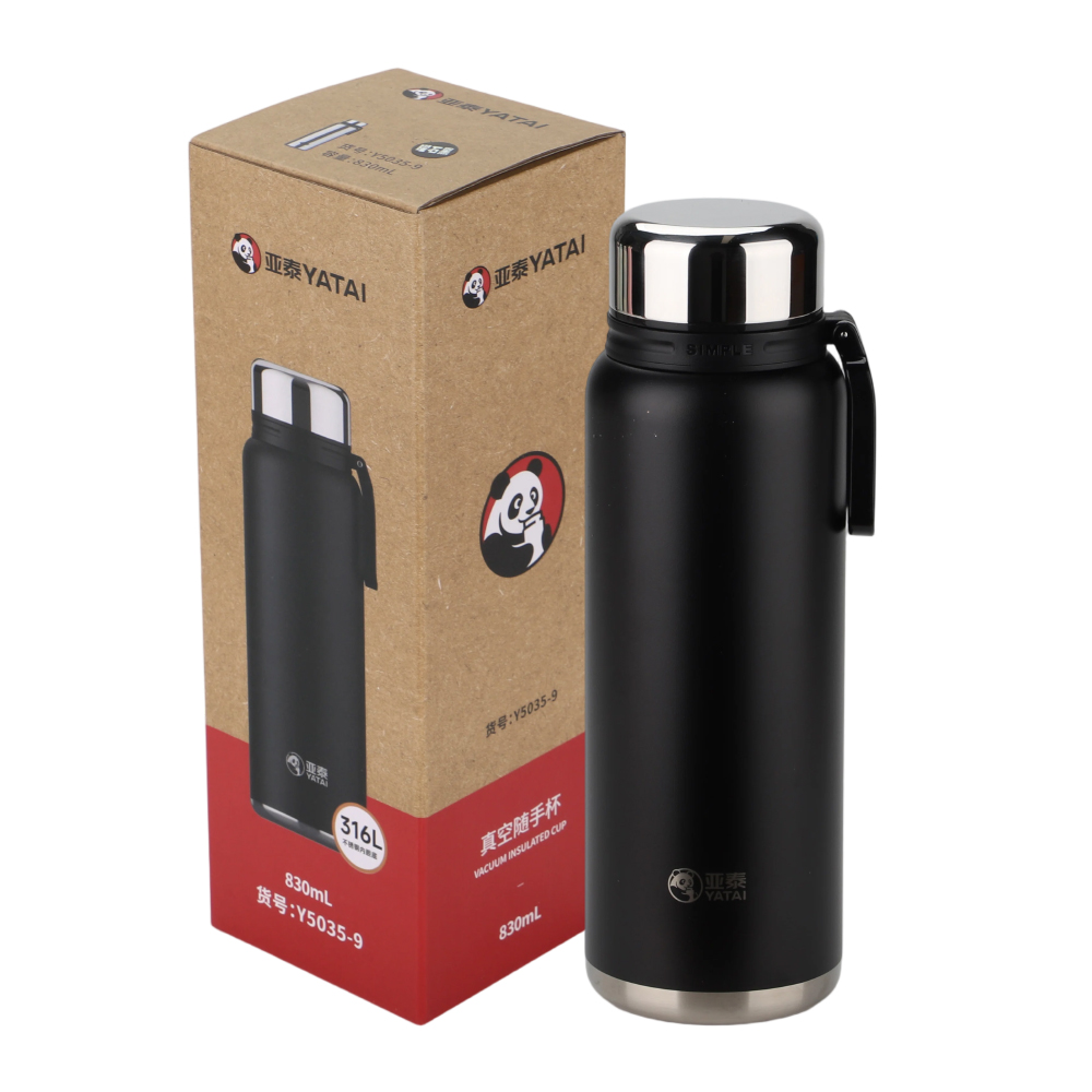 Y-5035 vacuum thermos with retail colour box packaging Y-5035 vacuum thermos with retail colour box packaging