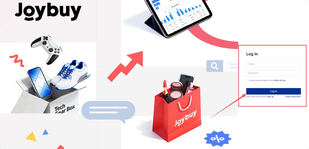跳转JoyBuy后台完成账号登录