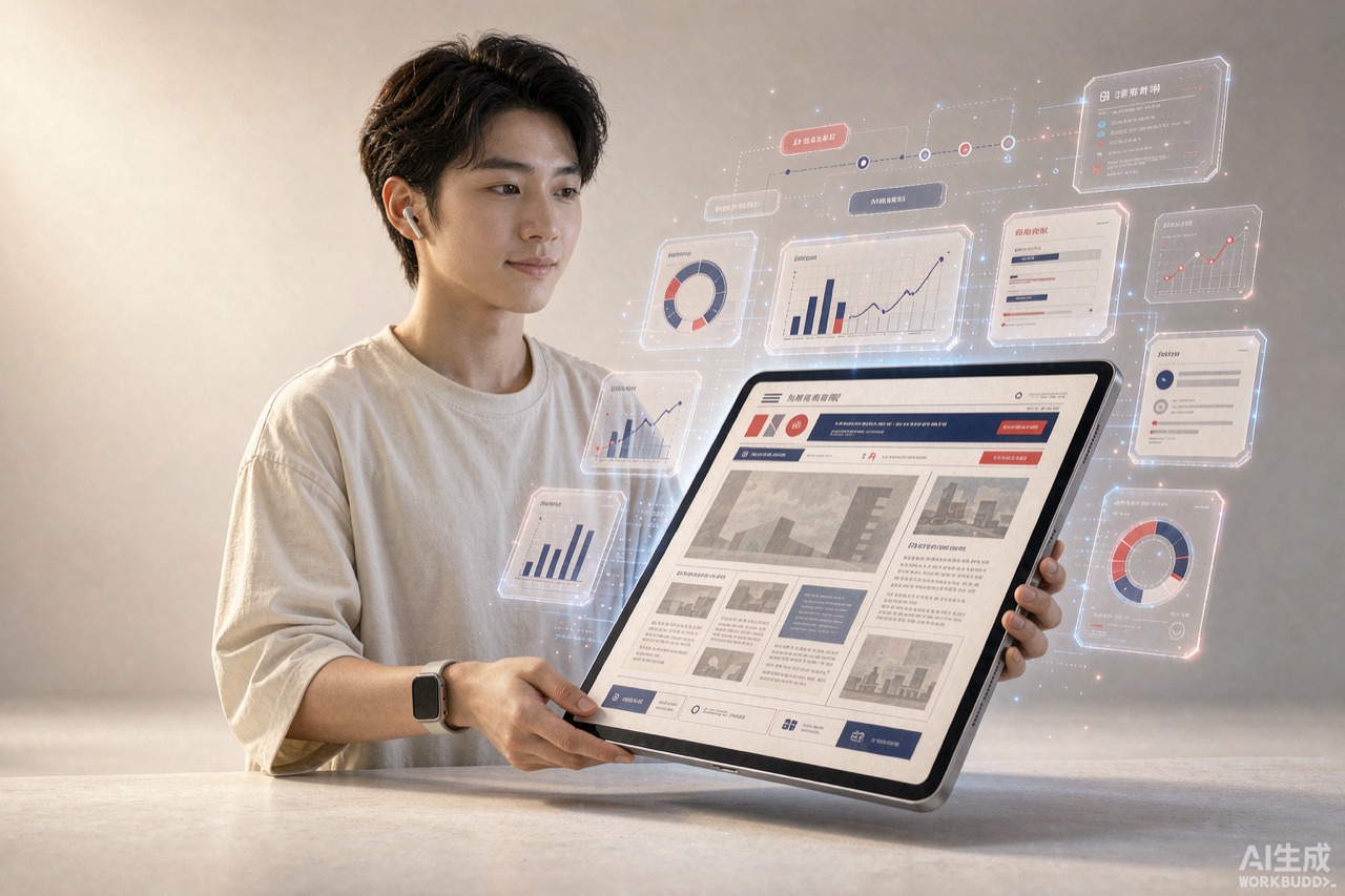 AI 报纸场景