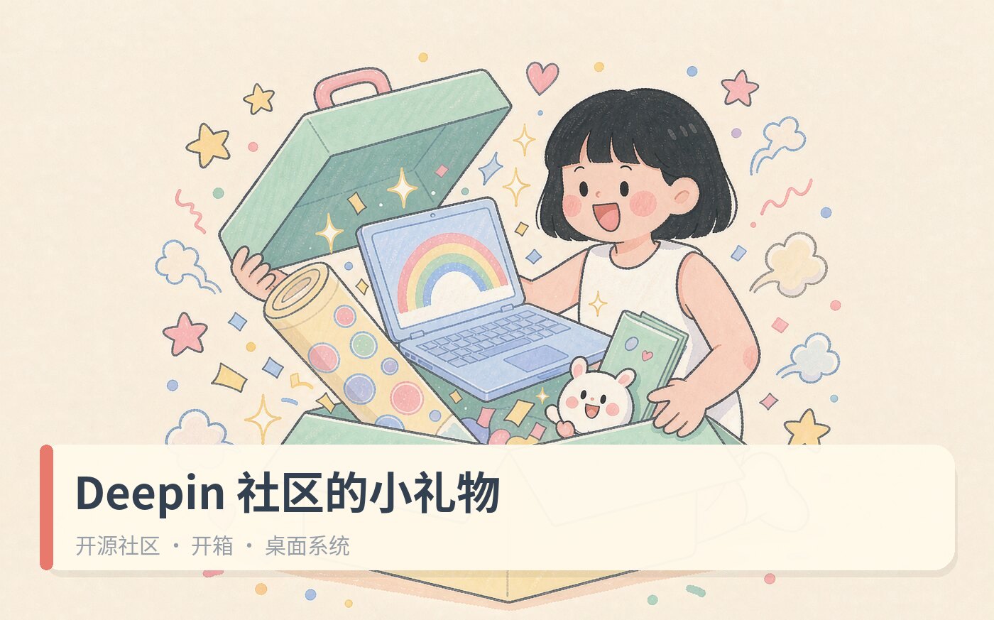 来自Deepin社区的小礼物