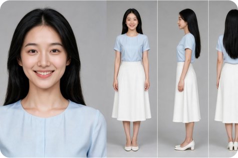 自有账号 01 人物三视图