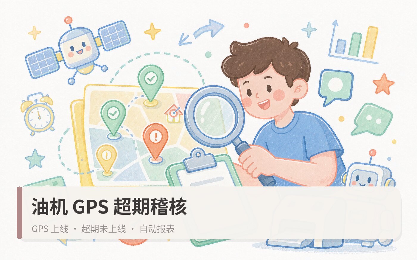 油机GPS上线稽核工具 · 工作流程介绍（脱敏版）