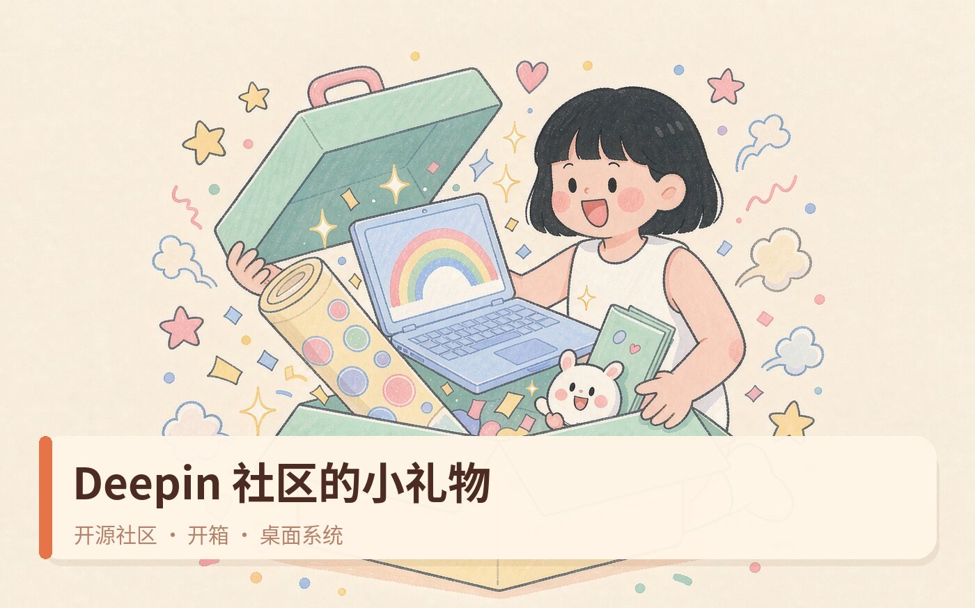 来自Deepin社区的小礼物