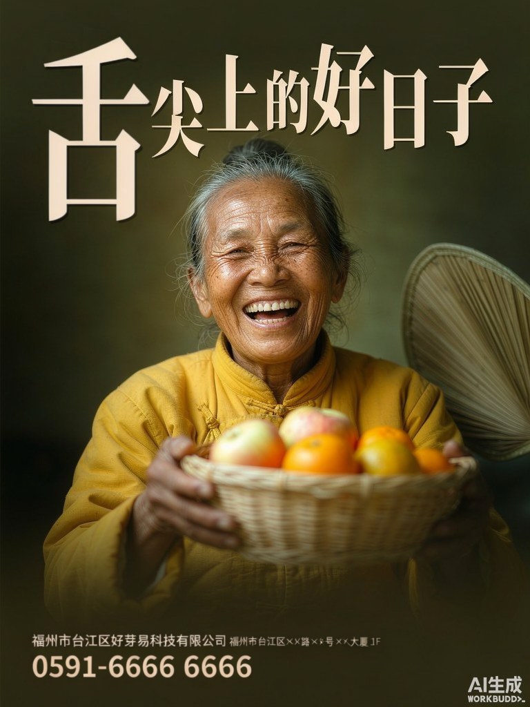 舌尖上的好日子 海报案例