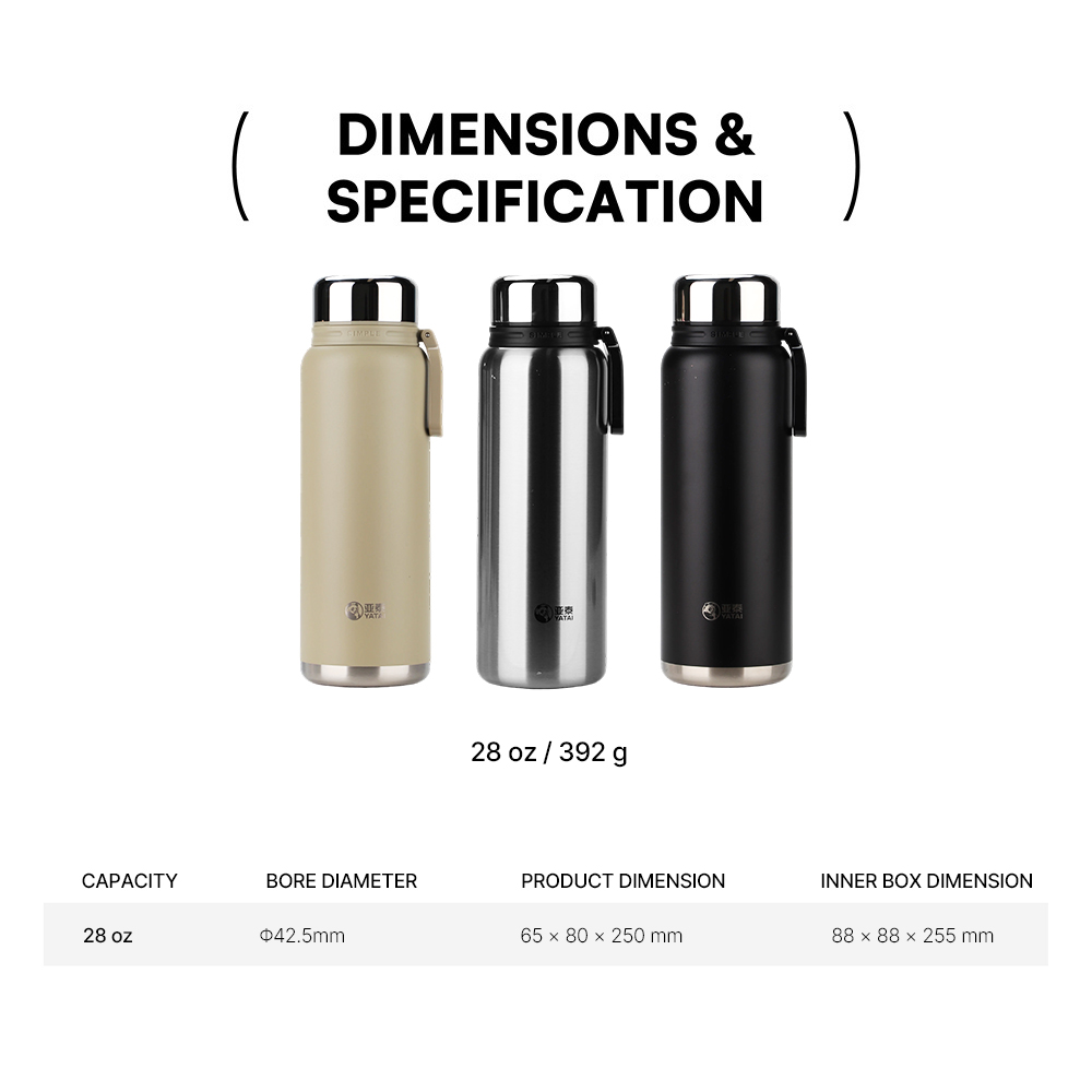 Y-5035 dimensions and specification chart: 28 oz, 392 g, 65 x 80 x 250 mm Y-5035 dimensions and specification chart: 28 oz, 392 g, 65 x 80 x 250 mm
